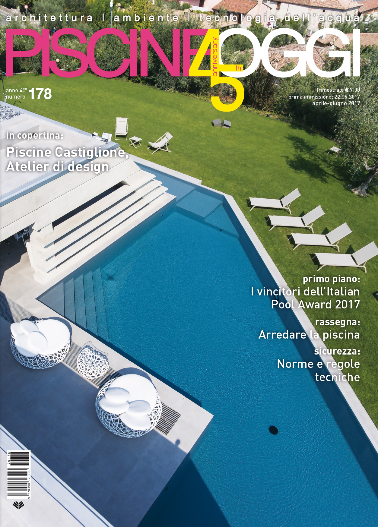 Piscine Oggi — Copertina