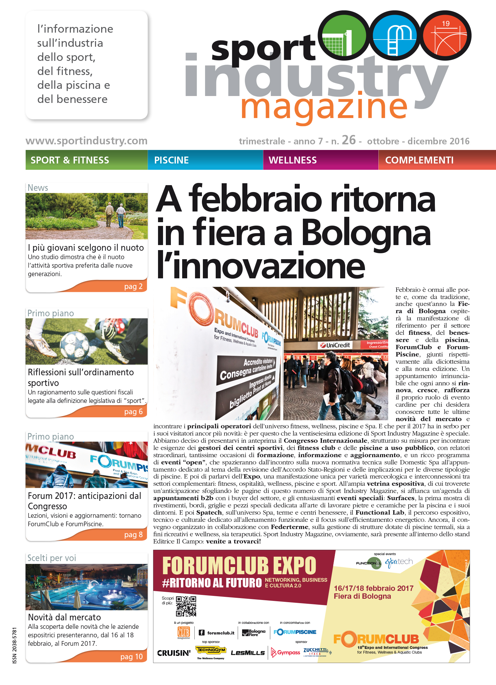 Sport Industry Magazine — SIM26