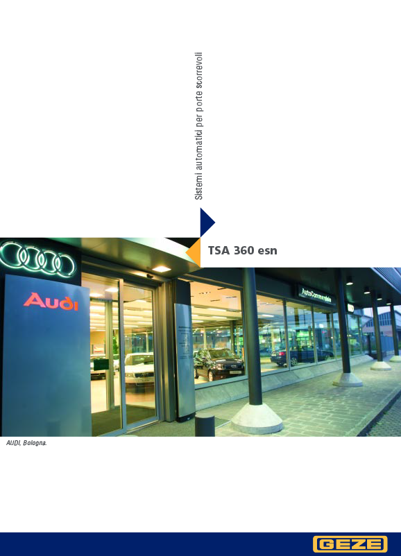 Audi Showroom Bologna — TSA 360 esn